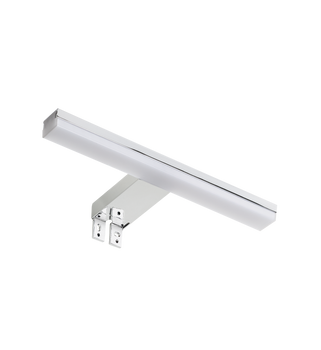 Lampa łazienkowa TIWALL KIT (uchwyt lustro/ściana/szafka) chrom LED 8W 300mm 3000K IP44
