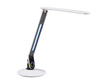 Lampa stołowa PLEK czarny, biały LED 12W 5000K+RGB, ładowarka USB, ściemnianie 3 tryby