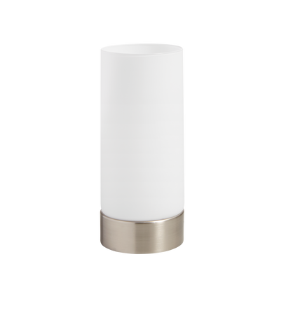 Lampa stołowa ELI chrom matowy 1xE27 włącznik dotykowy