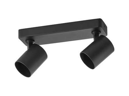 Lampa sufitowa/ścienna GOT R2 czarny 2xGU10