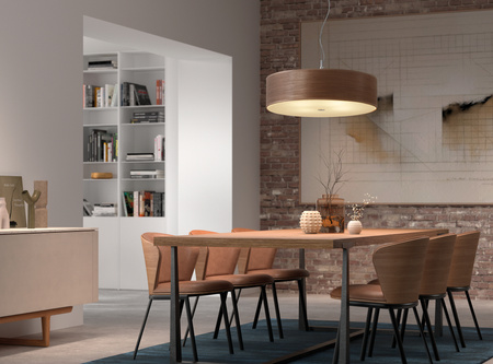 Lampa wisząca DISCO 60 ciemny brązowy 4xE27