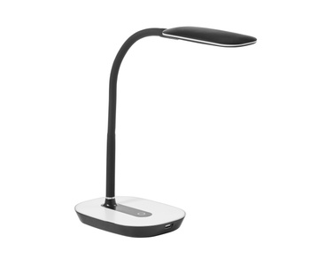 Lampa stołowa LENA czarny LED 6,5W 4000K 530lm ściemnianie 3 tryby, ładowarka USB