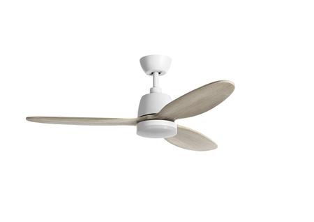 Wentylator SYDNEY biały Ø119 DC 24W 3A LED 24W CCT zmienna barwa