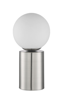 Lampa stołowa MARS chrom matowy E14 włącznik dotykowy