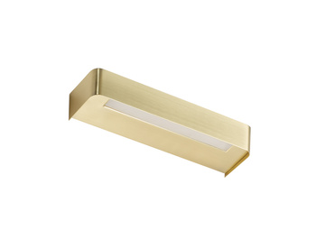 Lampa ścienna WENDY mosiądz mat LED 2x7W 3000K