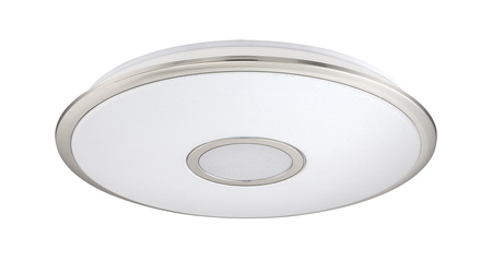 Lampa sufitowa NILO ø42cm LED 30W 3000-6000K z pilotem (biały z gwiazdami, chrom matowy)