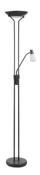 Lampa podłogowa DORÍS 2xE27+1xE14 czarny