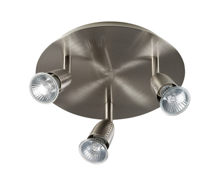 Lampa sufitowa ECCO 3xGU10 chrom matowy