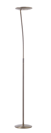 Lampa podłogowa ZENIT S brąz LED 30+10W 3000K ściemnialna