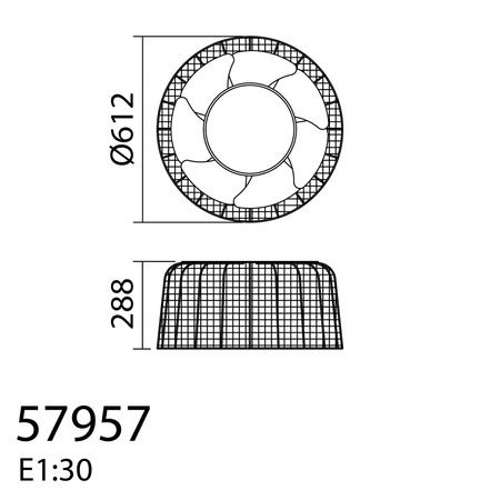 Wentylator MADEIRA naturalny Ø61 DC 30W LED 24W CCT zmienna barwa , pilot