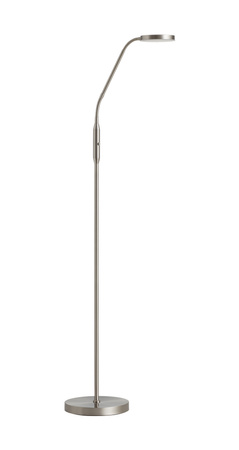 Lampa podłogowa ARO R chrom matowy LED 7W CCT 2700K-3500K-4000K, ściemnianie