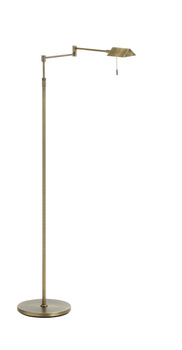 Lampa podłogowa LITE brąz LED 10W 3000K regulowana wysokość, ściemnialna, wychylna