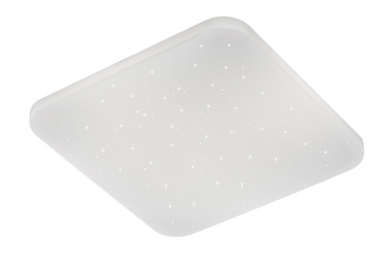 Plafon ERAS LED 45W 4000K 43x43cm biały z gwiazdami