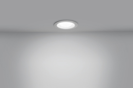 Lampa podtynkowa łazienkowa OASIS biały LED 12W ø180mm 5000K IP44