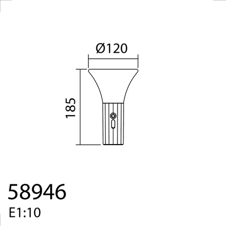 Lampa stołowa SPOT zielony mat 3W akumulatorowa przenośna IP44 ściemnianie 3 stopniowe