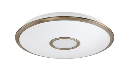 Lampa sufitowa NILO ø42cm LED 30W 3000-6000K z pilotem (biały z gwiazdami, brązowy)