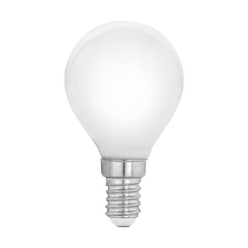 Żarówka LED G45 E14 6W 2700K filament mleczna