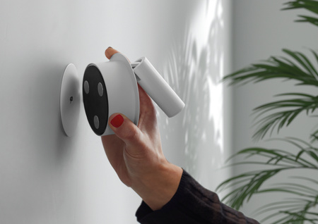 Lampa ścienna FOCUS biały 3W 3000K akumulatorowa, ładowana USB C, mocowanie magnetyczne