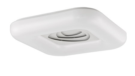 Lampa sufitowa NIKA  biały LED 50W 48x48cm CCT 3000-5700K, pilot, timer, tryb nocny, ściemnianie