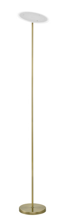 Lampa podłogowa KATI S LED 20W 3000K mosiądz antyczny, ruchoma, wysokość 180cm