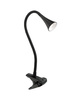 Lampa stołowa CALA CLIP czarny LED 3.5W 4000K ruchoma z uchwytem do blatu
