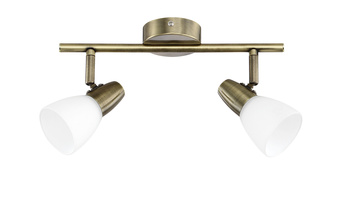 Reflektor SALSA 2xE14 mosiądz antyczny