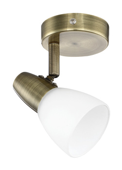 Reflektor SALSA 1xE14 mosiądz antyczny