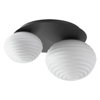 Lampa sufitowa CIAO czarny 1xE27 Ø24 1xE27 Ø18