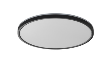 Lampa sufitowa OSONA czarny LED 32W+8W Ø40 CCT 3000-4000-5000K (przód), tył 3000K (zmienna moc)