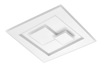 Lampa sufitowa TALI biały 40W 37x37cm CCT 3000-4000-5500K pilot, ściemnianie, zmiana barwy