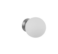 Lampa ścienna RONDA chrom matowy 1xE27 śr. klosza 15cm