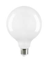 Żarówka LED G95 E27 8W 3000K filament mleczna